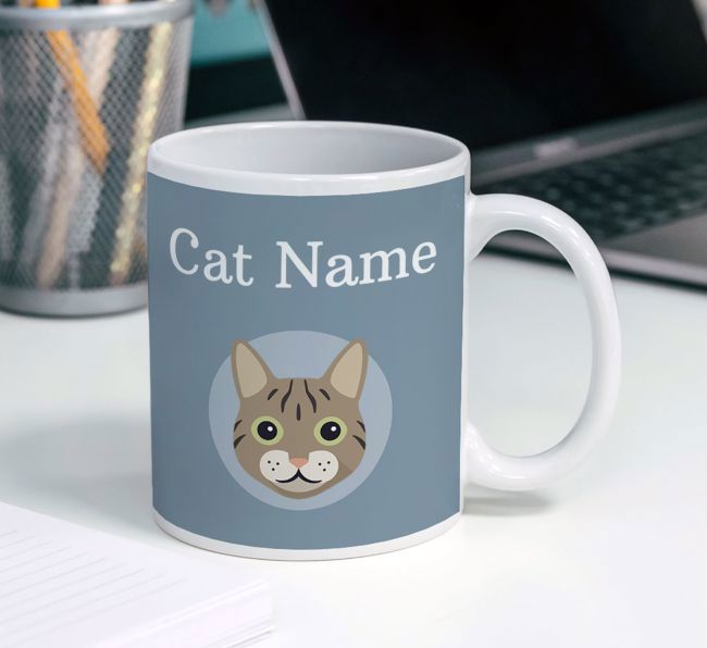 '{dogsName}'s Name & {breedCommonName} Icon' - Personalised Mug 